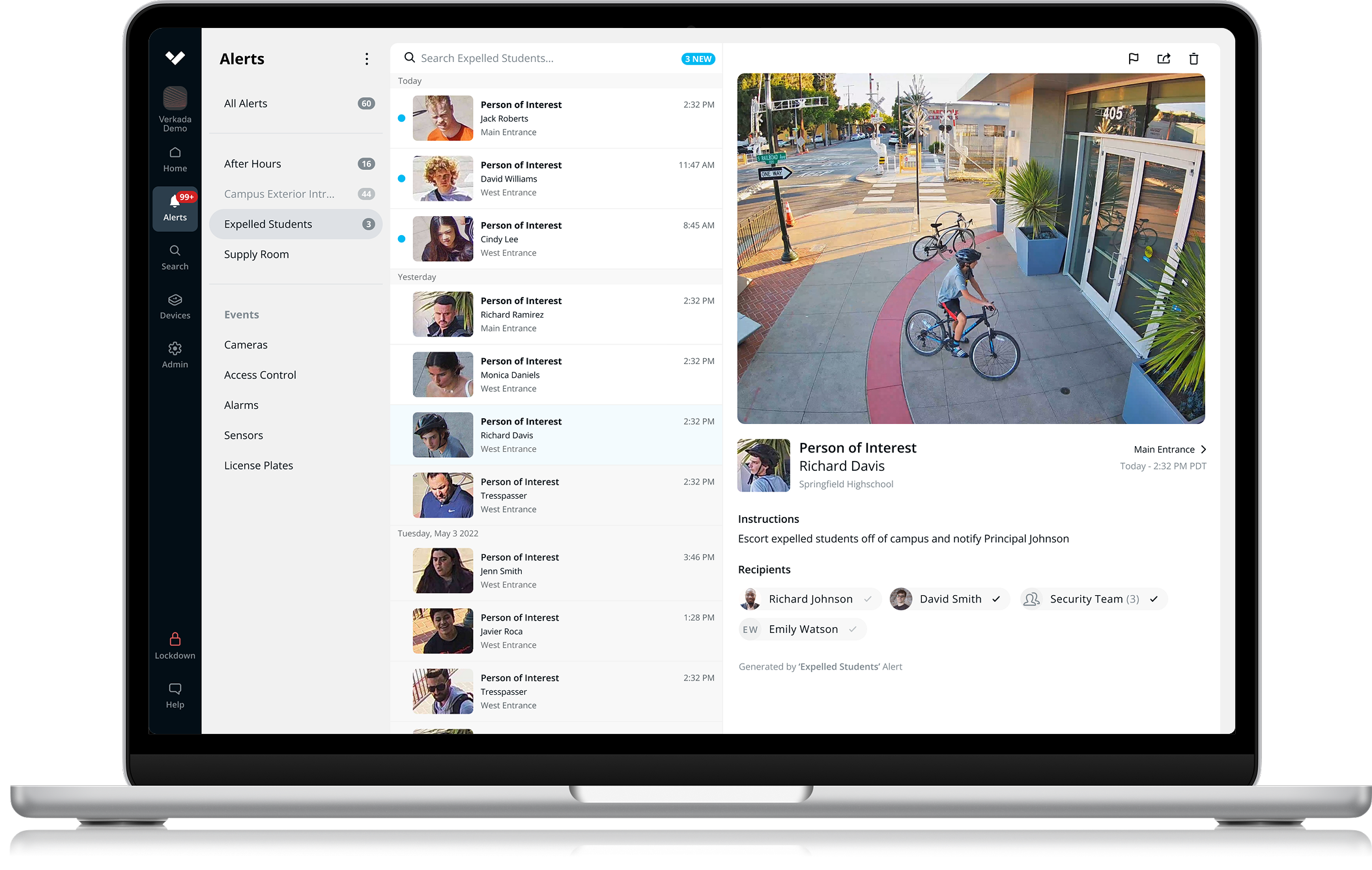 Camera Analytics Dashboard